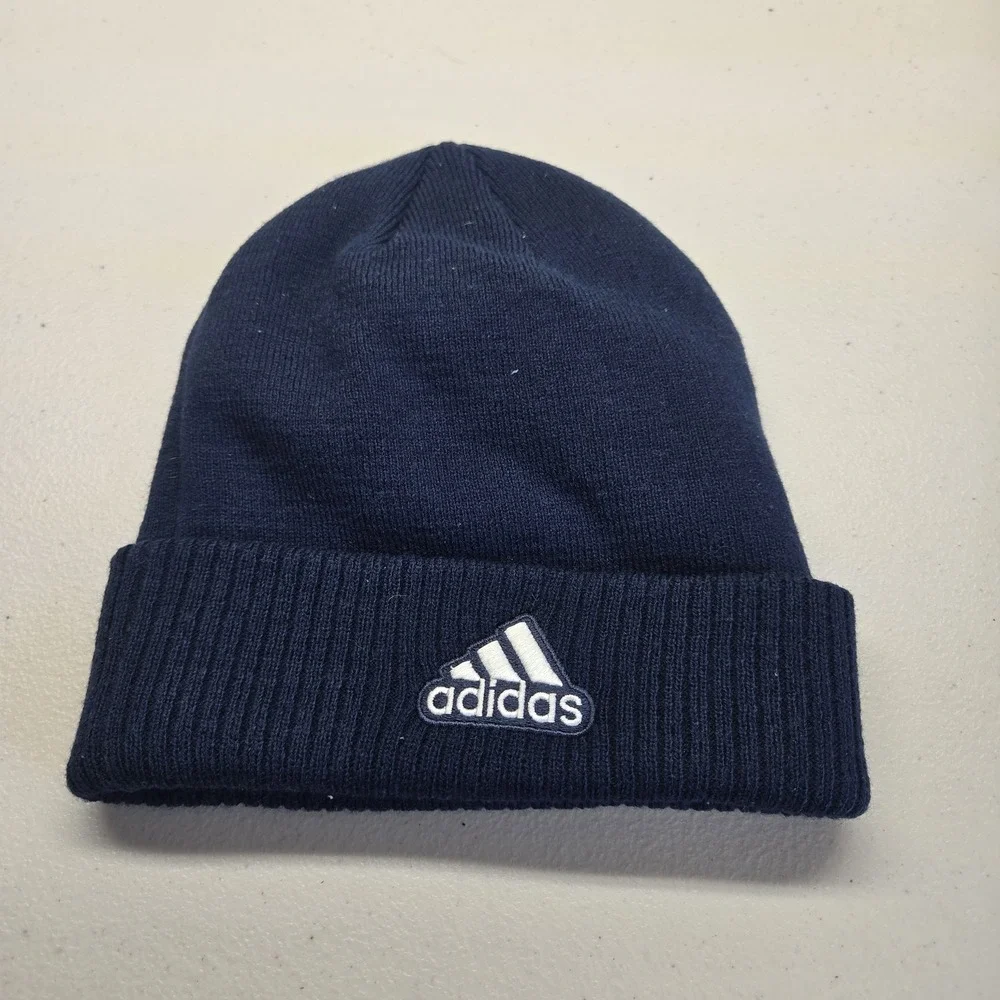 Fresno‎ Bulldogs Unisex Beanie ONE SIZE Navy Blue Adidas Embroidered Logo